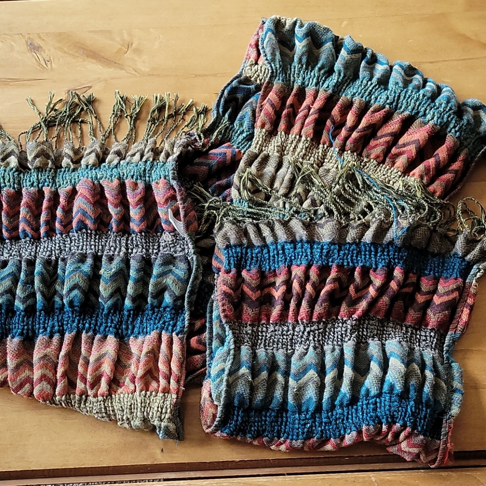 Multi colored scarf